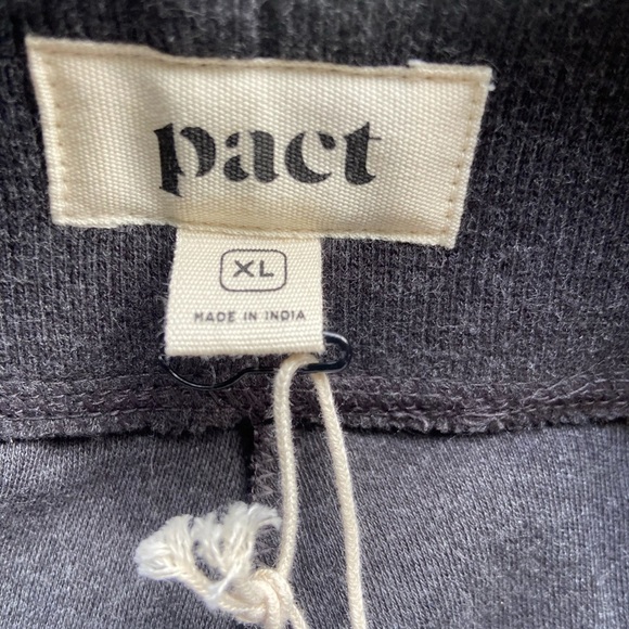 NWT Pact Wide Leg Cropped Sweatpants Pull On Cropped Organic Cotton XL
Lounge - Picture 3 of 10